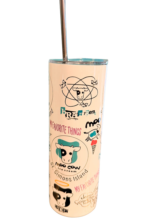 Moo Cow 20oz Insulated Tumbler