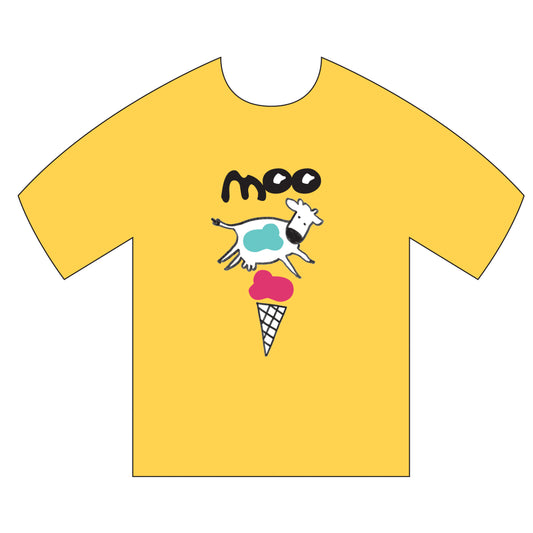 Over the Moo-n Tee